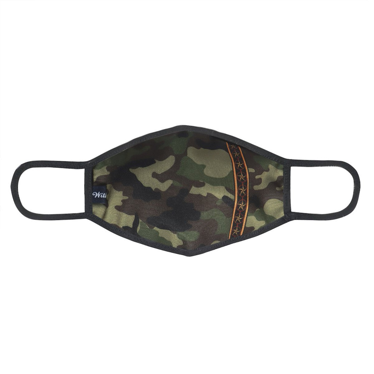 Multi Stars Camo 3-Layered Face Cover-PM0231