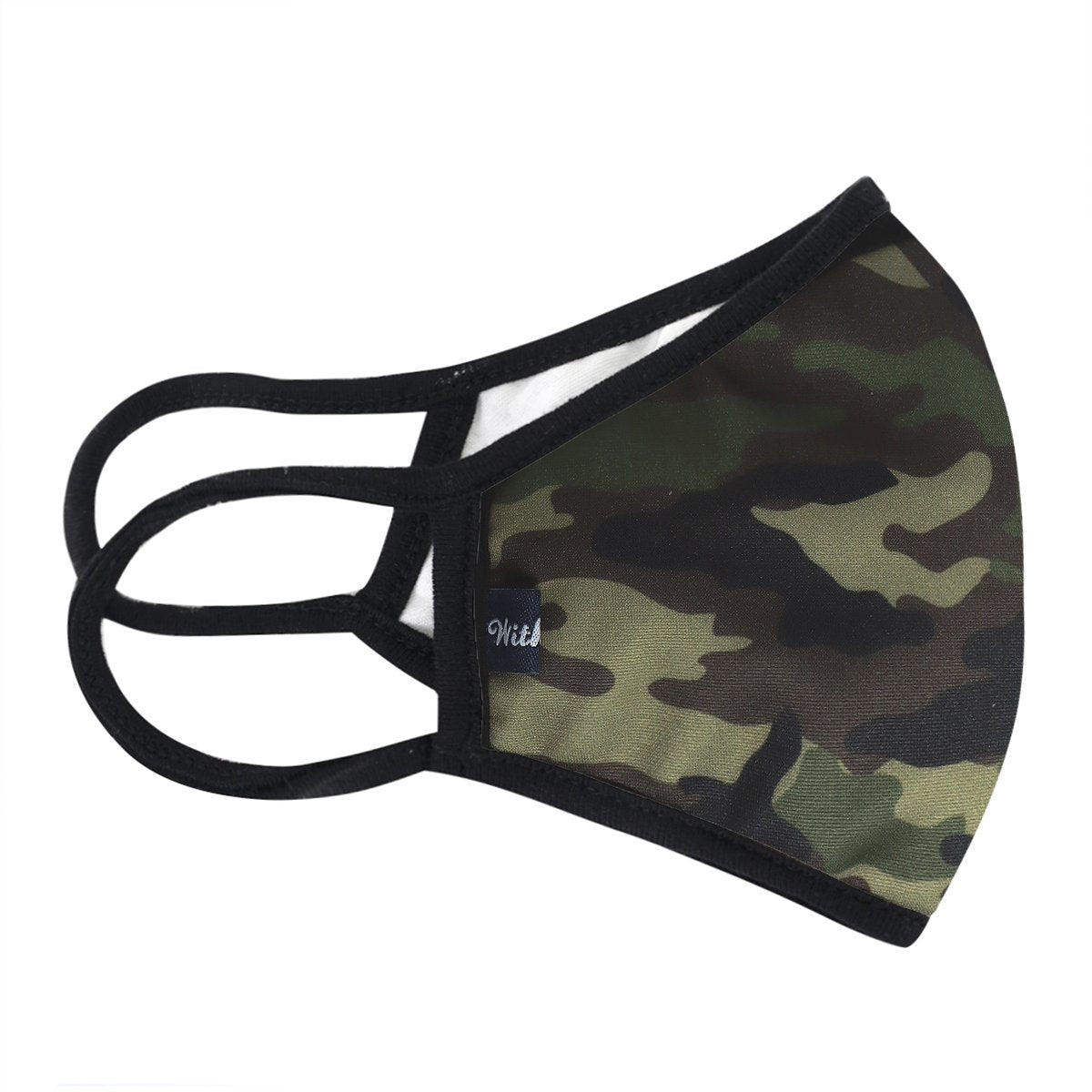 Multi Stars Camo 3-Layered Face Cover-PM0231