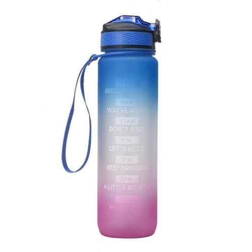 Load image into Gallery viewer, 1 Liter Water Bottle Motivational Sport Water Bottle Leakproof Bottles
