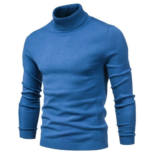 Black Turtleneck Men's Clothing | Men's Black Turtleneck Sweater - 10