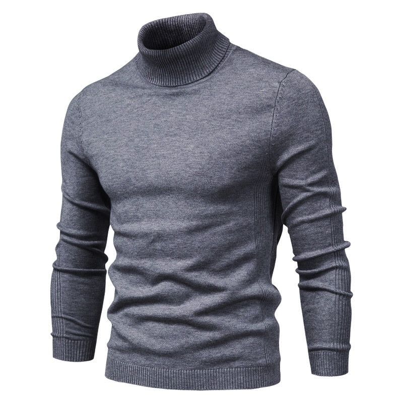 Black Turtleneck Men's Clothing | Men's Black Turtleneck Sweater - 10