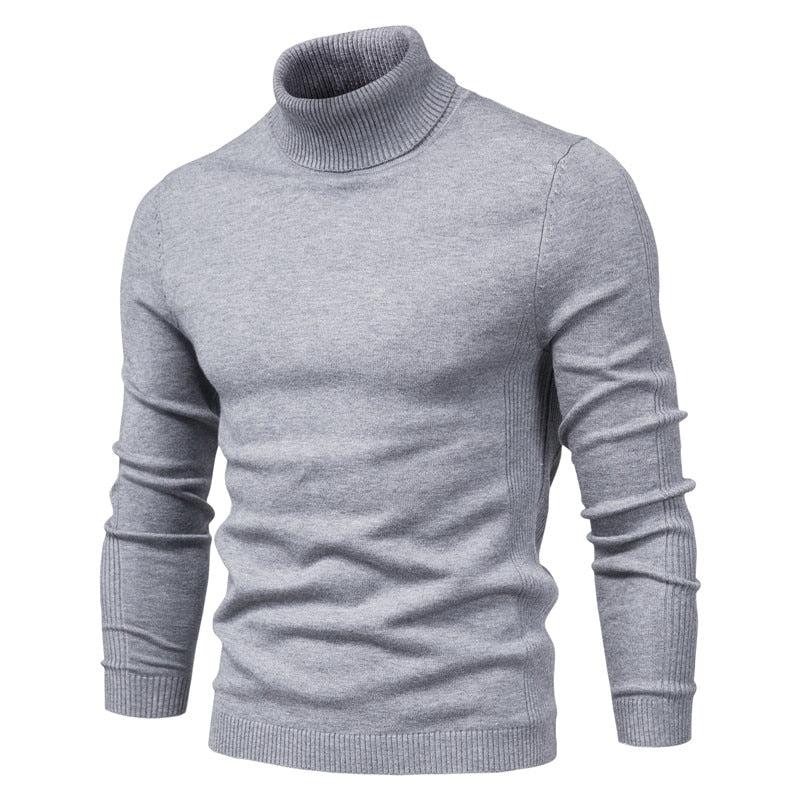 Black Turtleneck Men's Clothing | Men's Black Turtleneck Sweater - 10