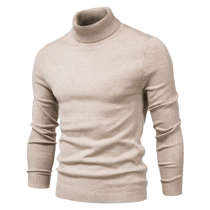 Black Turtleneck Men's Clothing | Men's Black Turtleneck Sweater - 10