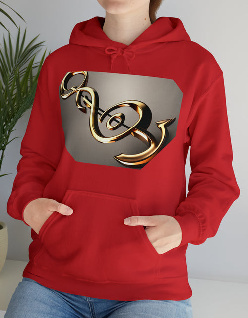 Load image into Gallery viewer, Treble Clef Unisex Heavy Blend™ Hooded Sweatshirt
