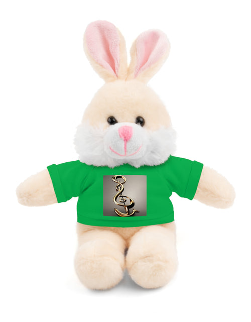 Load image into Gallery viewer, Treble Clef Stuffed Animals with Tee for Valentine
