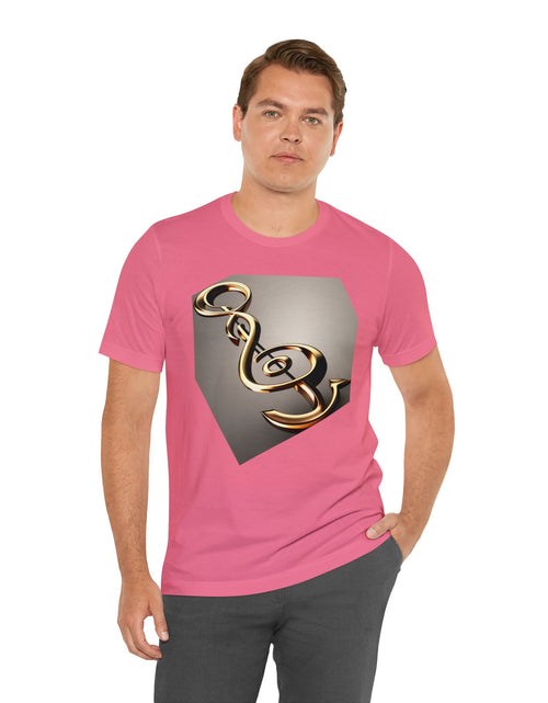 Load image into Gallery viewer, Treble Clef Unisex Jersey Short Sleeve Tee
