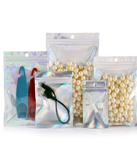 Sexy Lingerie Glove Cosmetics | Ziplock Bag Packaging Bubble - 100pcs