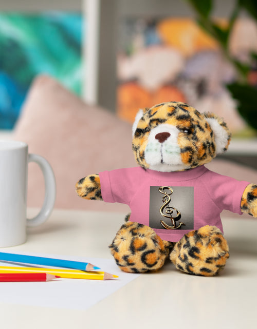 Load image into Gallery viewer, Treble Clef Stuffed Animals with Tee for Valentine
