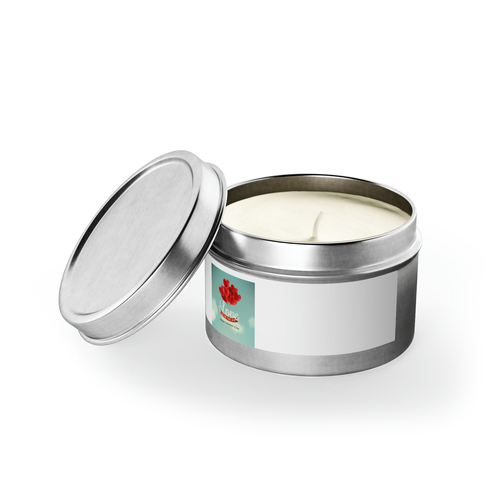 Valentine Tin Candles