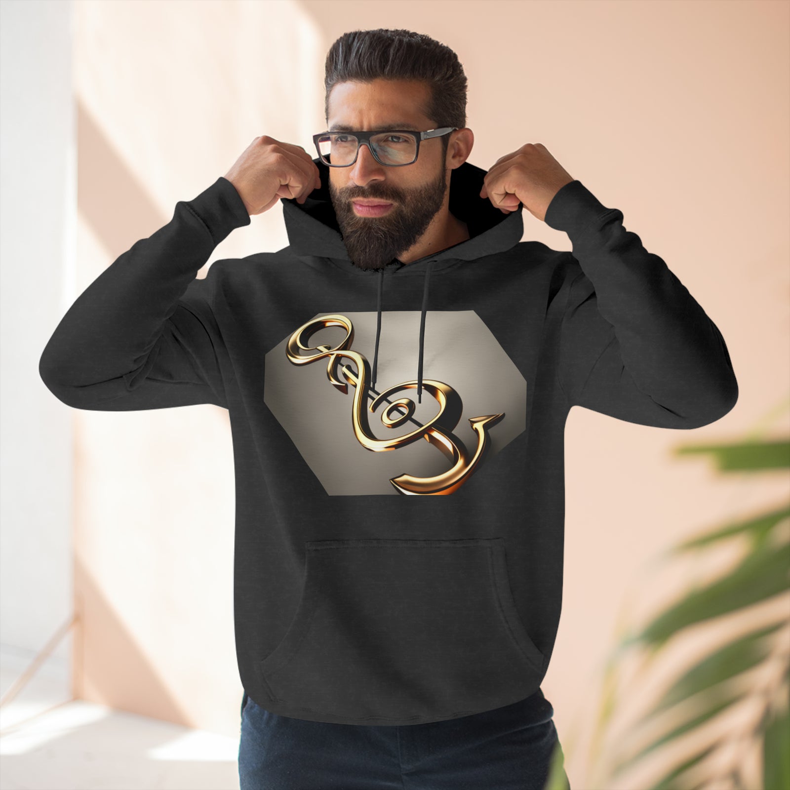 Treble Clef Unisex Premium Pullover Hoodie