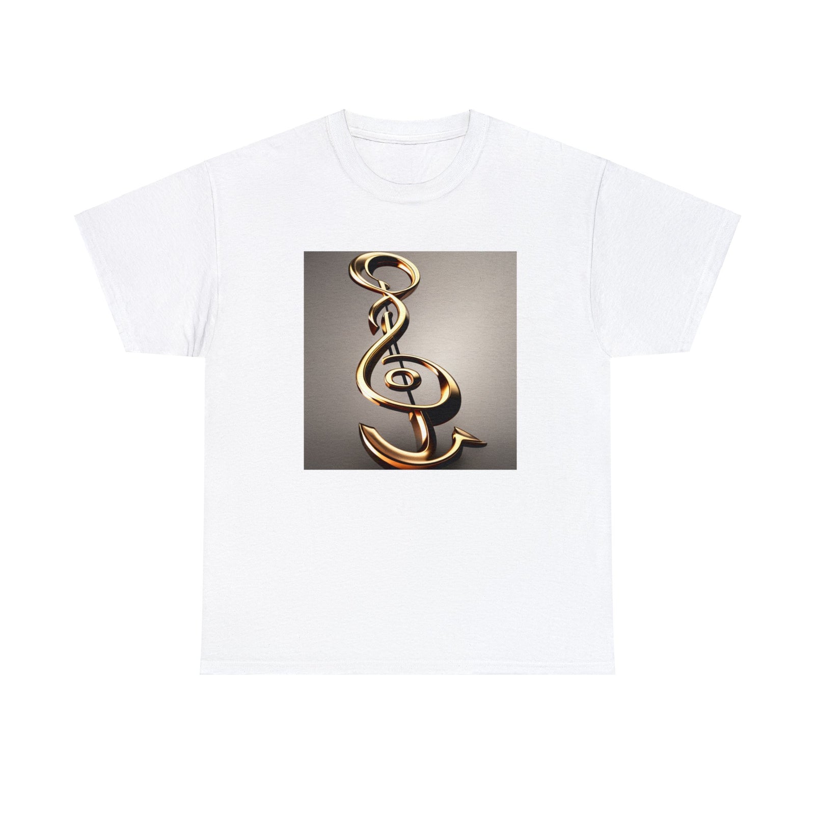 Treble Clef Unisex Heavy Cotton Tee