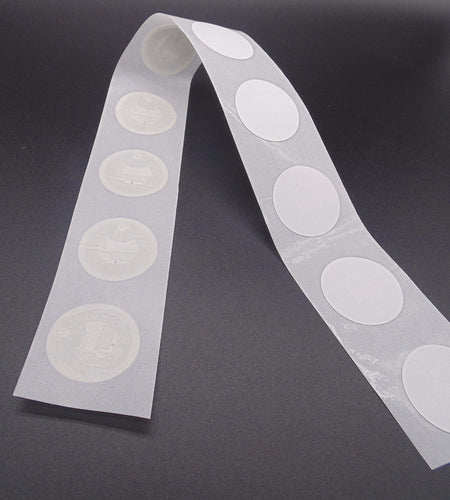 (10pcs/lot) 25mm White Nfc Stickers Protocol Iso14443a13.56mhz Ntag
