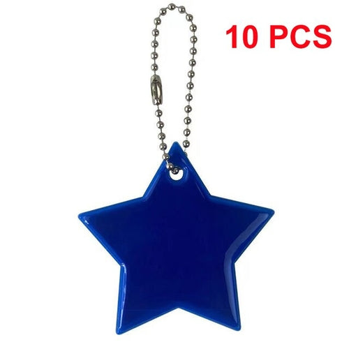 Key Chain Reflective Bags | Reflective Safety Bag Pendant - 10pcs