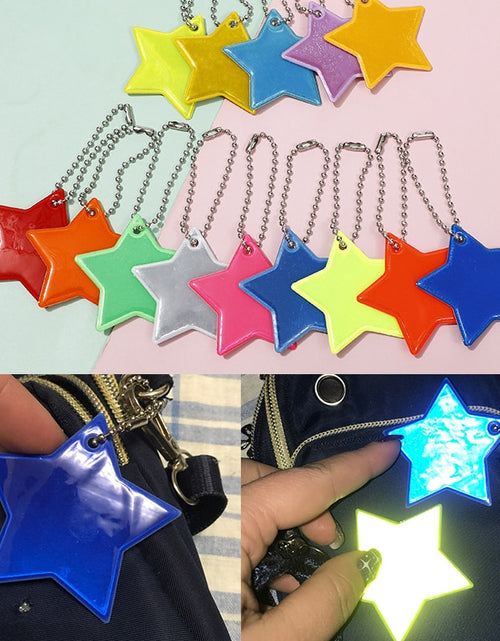 Load image into Gallery viewer, Key Chain Reflective Bags | Reflective Safety Bag Pendant - 10pcs
