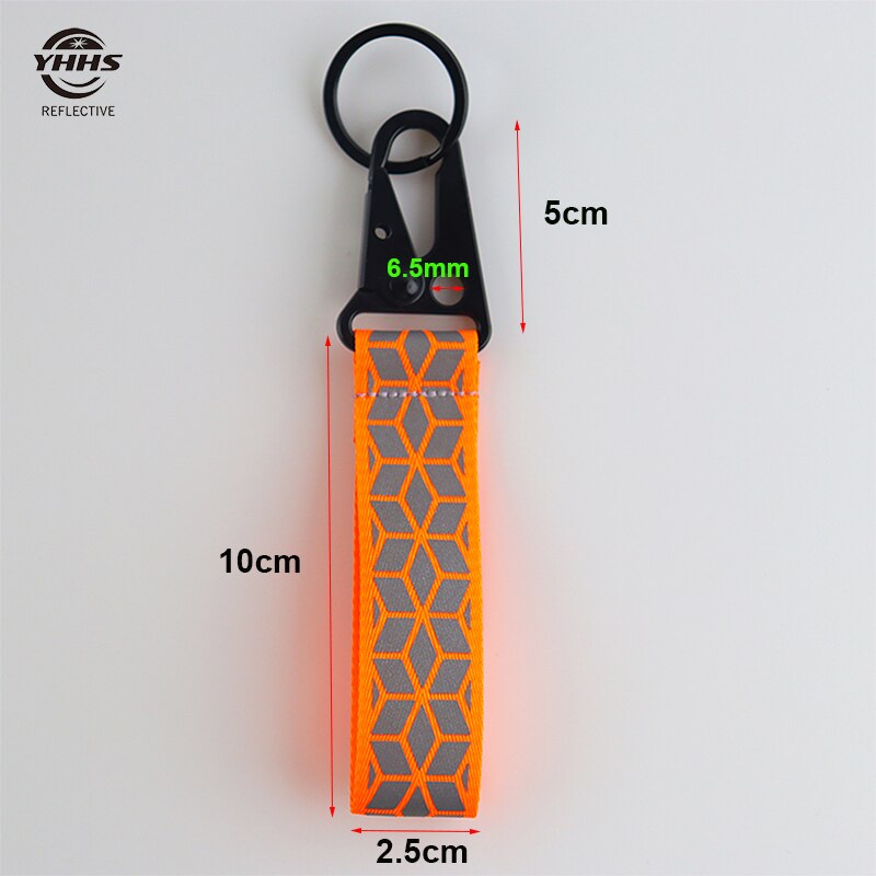 10cm Reflective High Visibility Reflector Traffic Safety Night Cycling