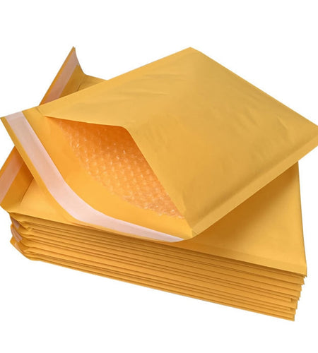 10pc/14size Kraft Paper Bubble Envelopes Padded Mailers Shipping