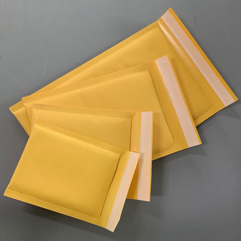 10pc/14size Kraft Paper Bubble Envelopes Padded Mailers Shipping