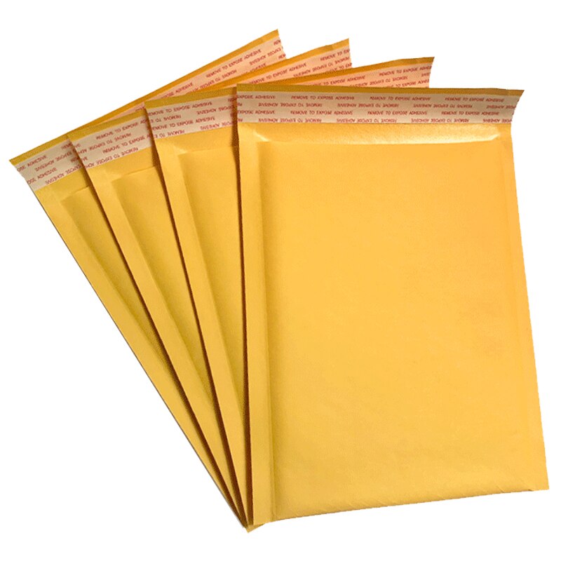 10pc/14size Kraft Paper Bubble Envelopes Padded Mailers Shipping