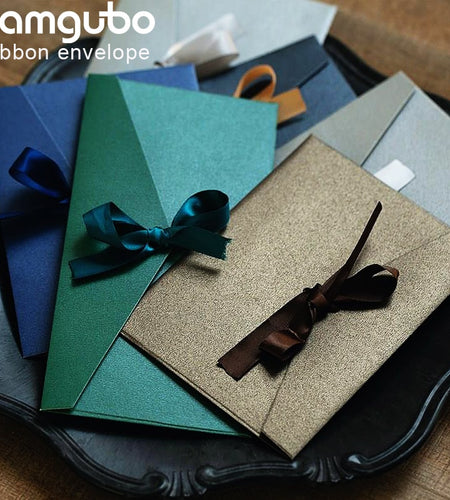 10pcs/lot Vintage Iridescent Paper Envelopes For Letters Mailers Set