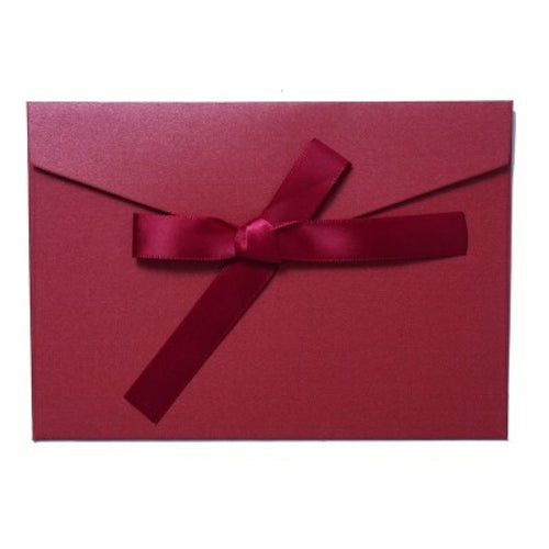 Load image into Gallery viewer, 10pcs/set High Quality Ribbon Paper B6 &amp; Dl Size Envelopes Pearl Paper
