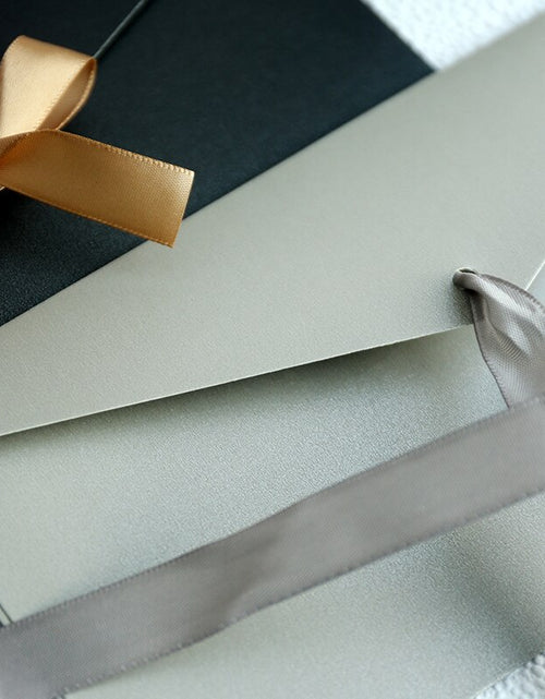 Load image into Gallery viewer, 10pcs/set High Quality Ribbon Paper B6 &amp; Dl Size Envelopes Pearl Paper
