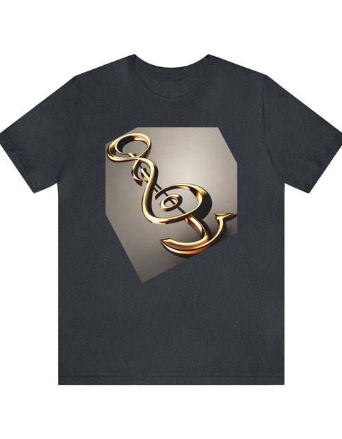 Load image into Gallery viewer, Treble Clef Unisex Jersey Short Sleeve Tee
