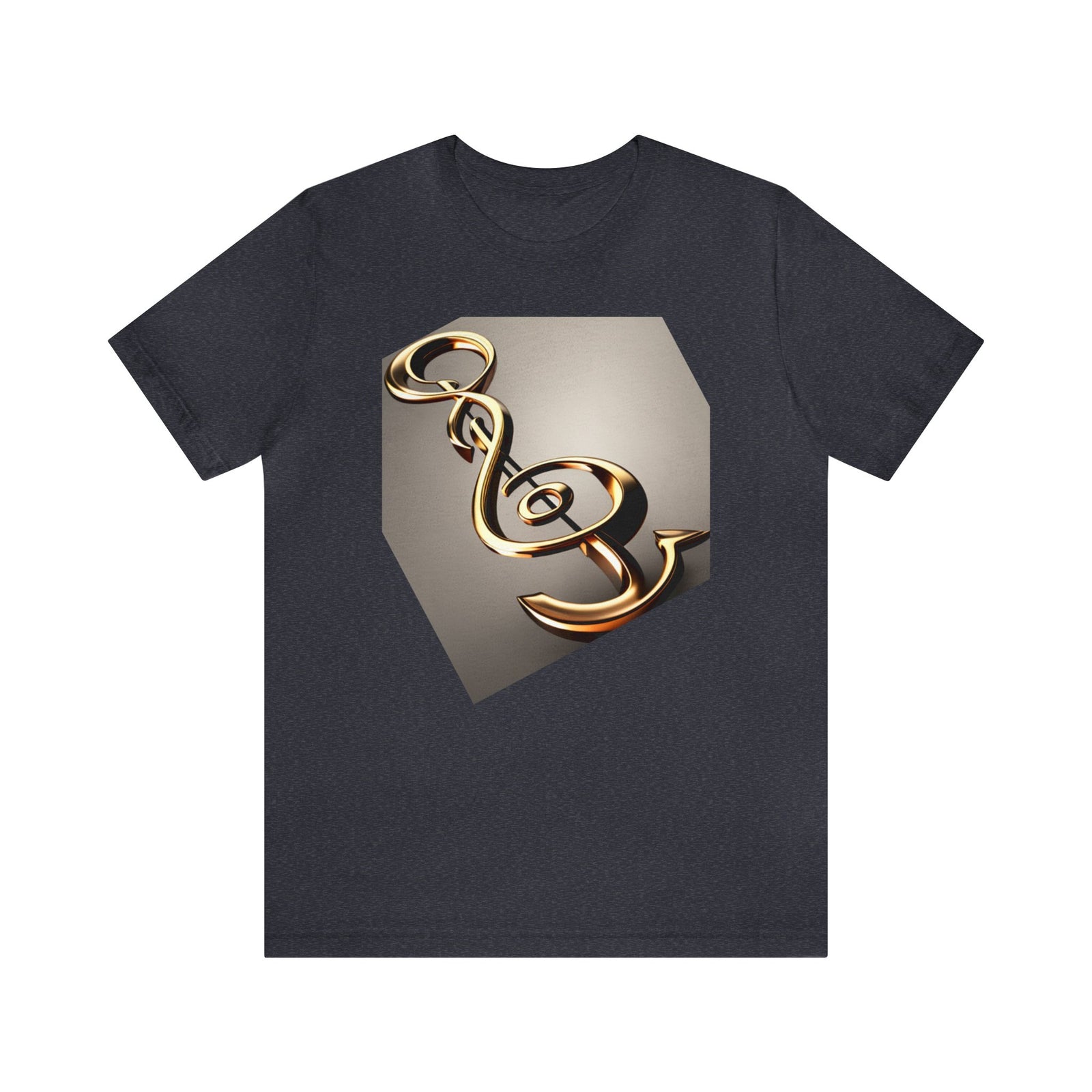 Treble Clef Unisex Jersey Short Sleeve Tee