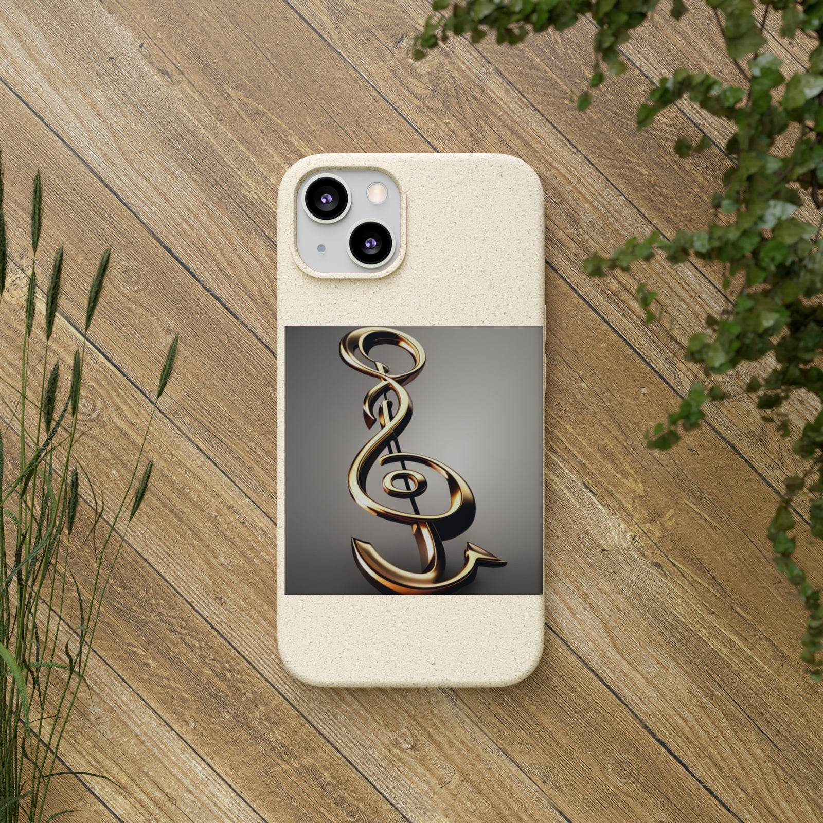 Treble Clef Biodegradable Cases