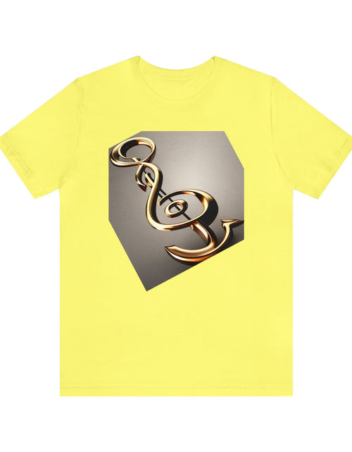 Load image into Gallery viewer, Treble Clef Unisex Jersey Short Sleeve Tee
