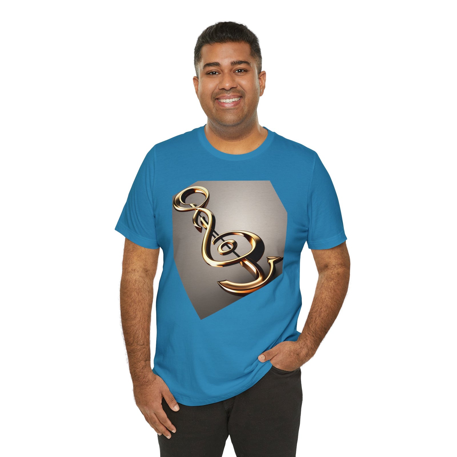 Treble Clef Unisex Jersey Short Sleeve Tee