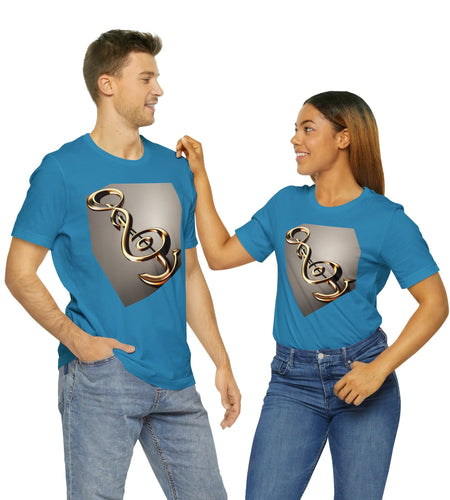 Treble Clef Unisex Jersey Short Sleeve Tee