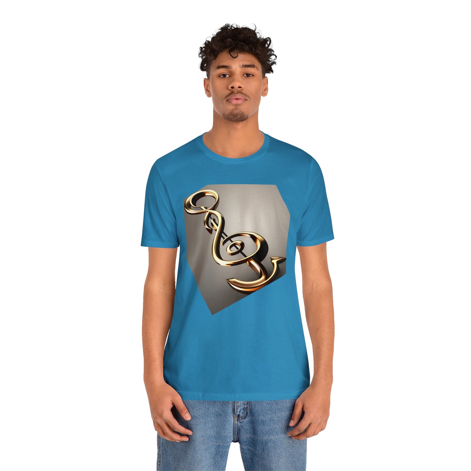 Treble Clef Unisex Jersey Short Sleeve Tee