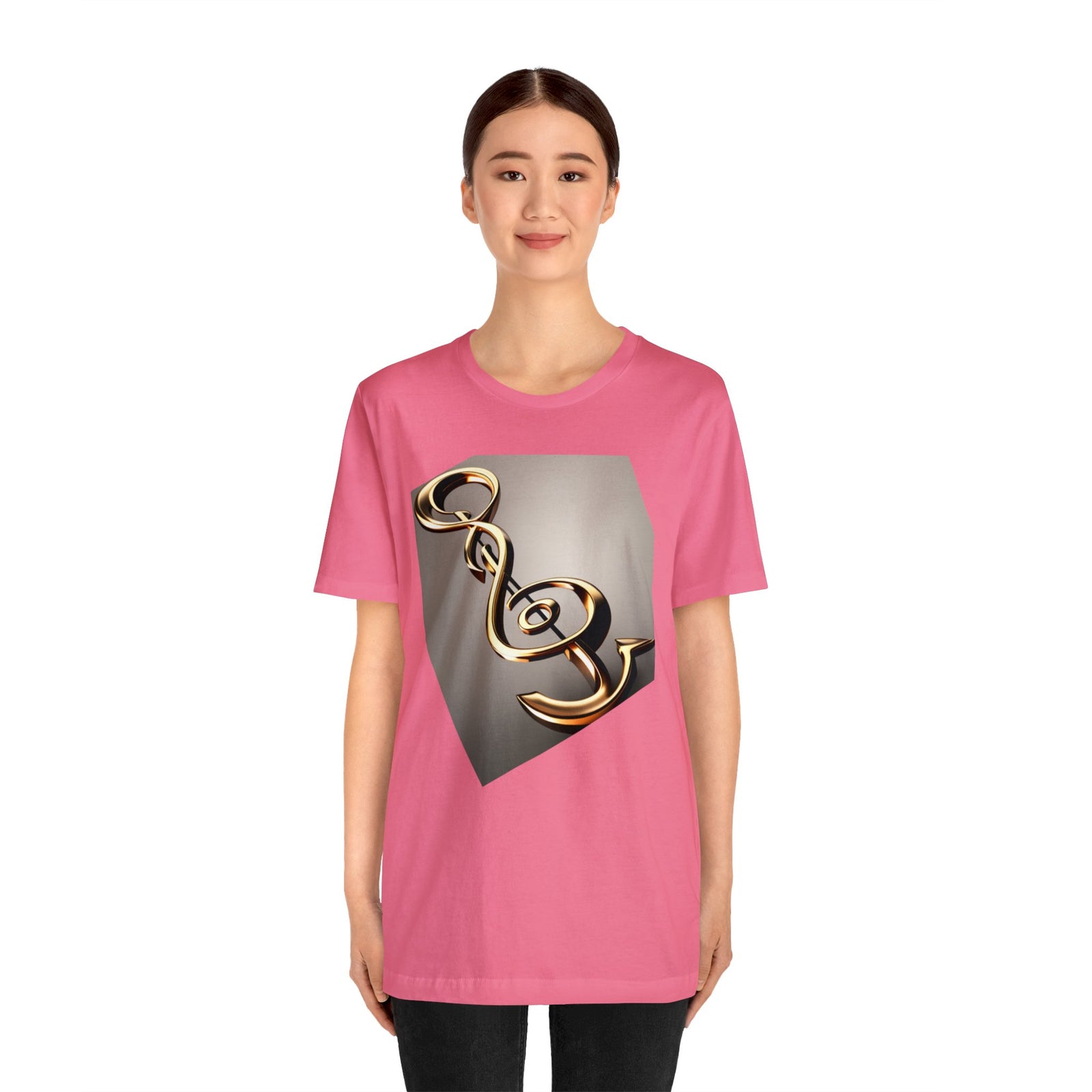 Treble Clef Unisex Jersey Short Sleeve Tee