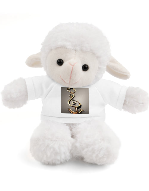 Load image into Gallery viewer, Treble Clef Stuffed Animals with Tee for Valentine
