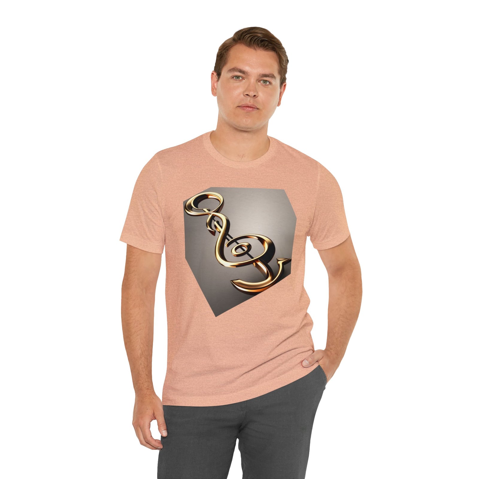 Treble Clef Unisex Jersey Short Sleeve Tee