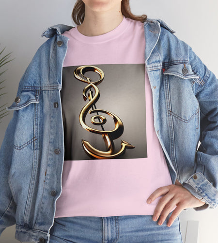 Treble Clef Unisex Heavy Cotton Tee