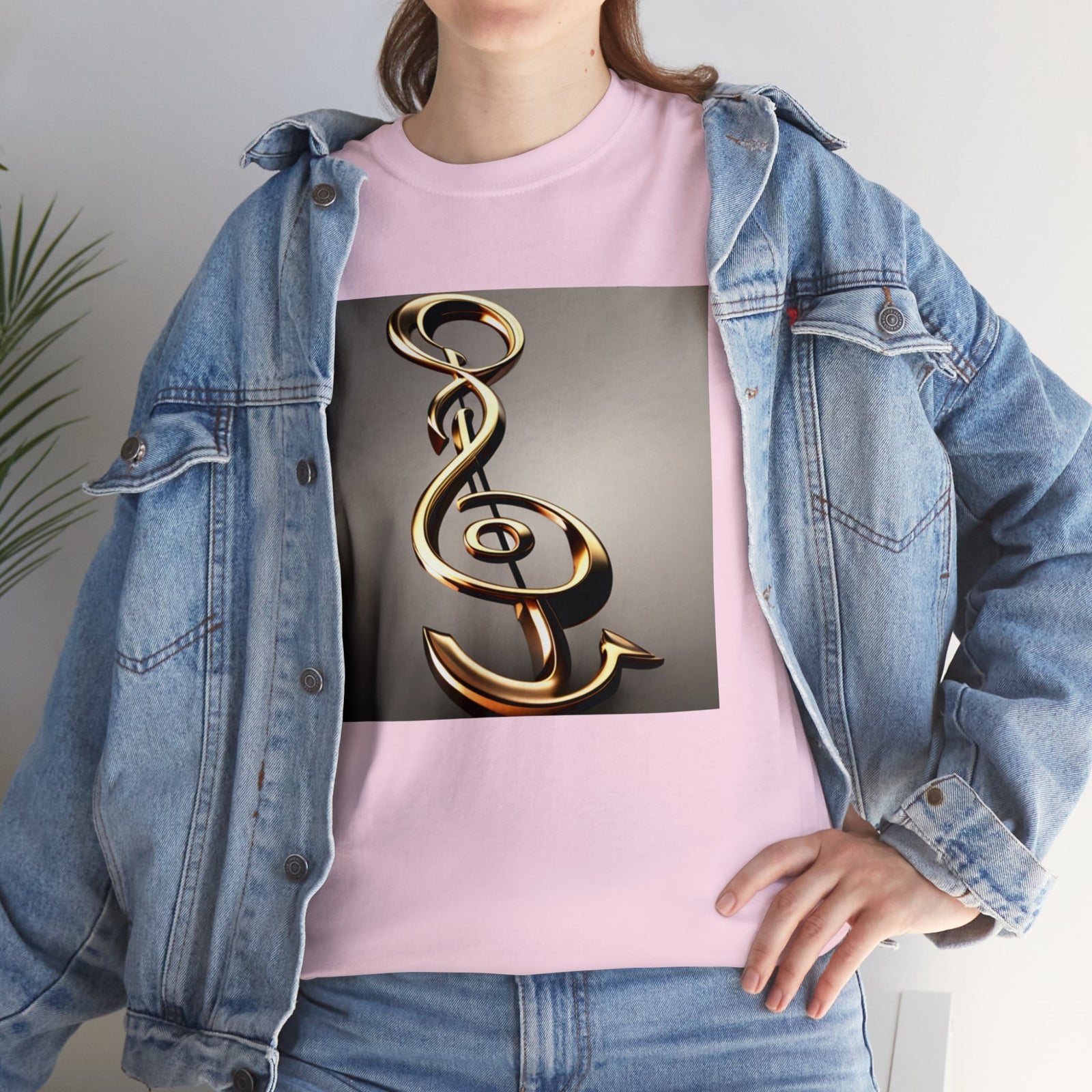 Treble Clef Unisex Heavy Cotton Tee