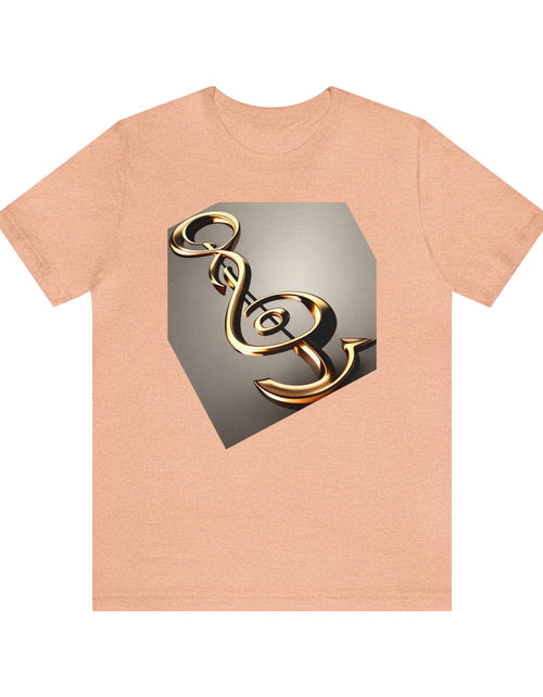 Load image into Gallery viewer, Treble Clef Unisex Jersey Short Sleeve Tee
