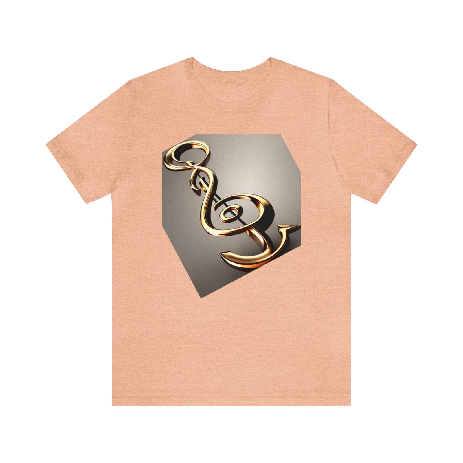 Treble Clef Unisex Jersey Short Sleeve Tee