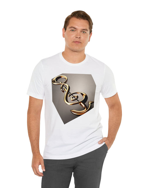 Load image into Gallery viewer, Treble Clef Unisex Jersey Short Sleeve Tee
