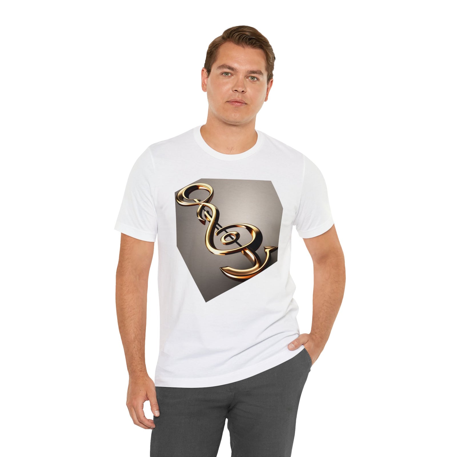 Treble Clef Unisex Jersey Short Sleeve Tee