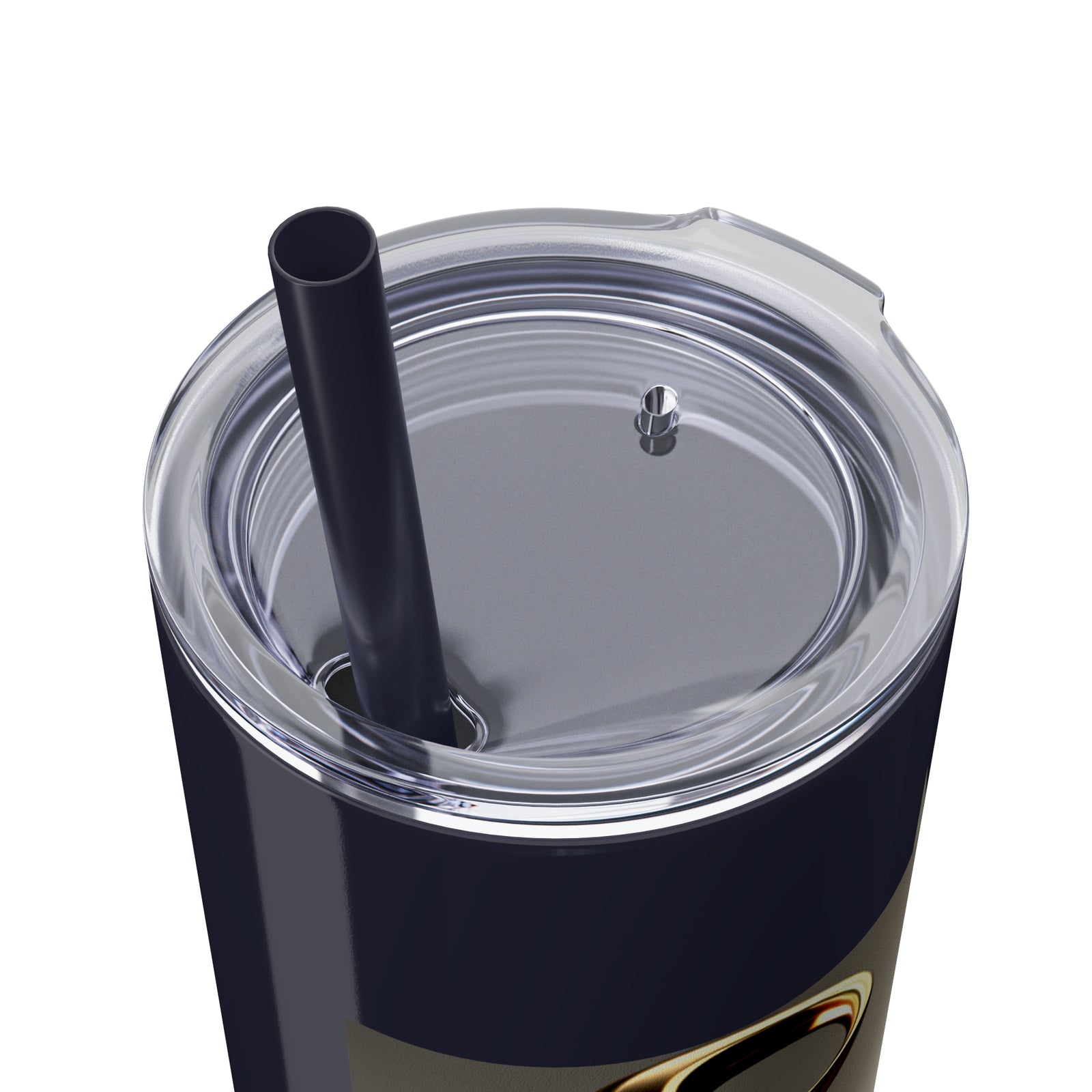 Treble Clef Skinny Tumbler with Straw, 20oz