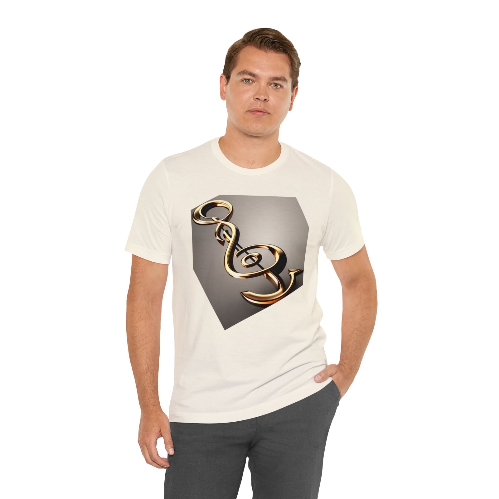 Treble Clef Unisex Jersey Short Sleeve Tee