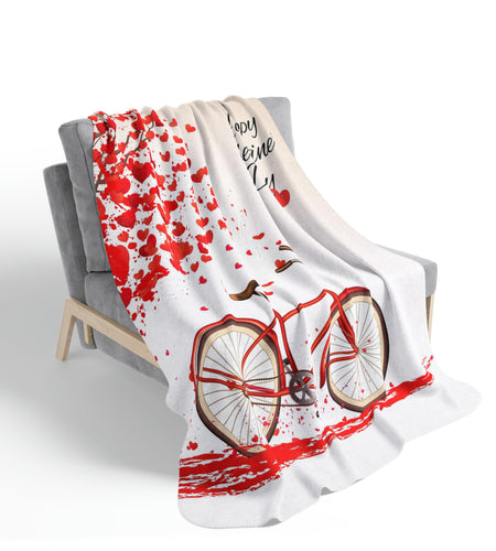 Valentine Fleece Sherpa Blanket