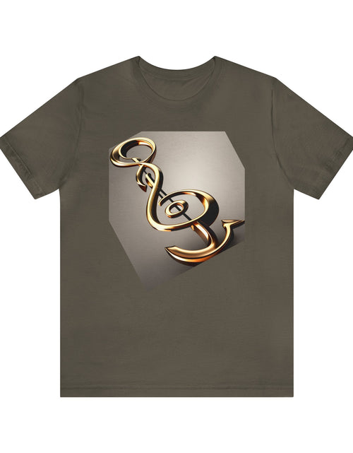 Load image into Gallery viewer, Treble Clef Unisex Jersey Short Sleeve Tee
