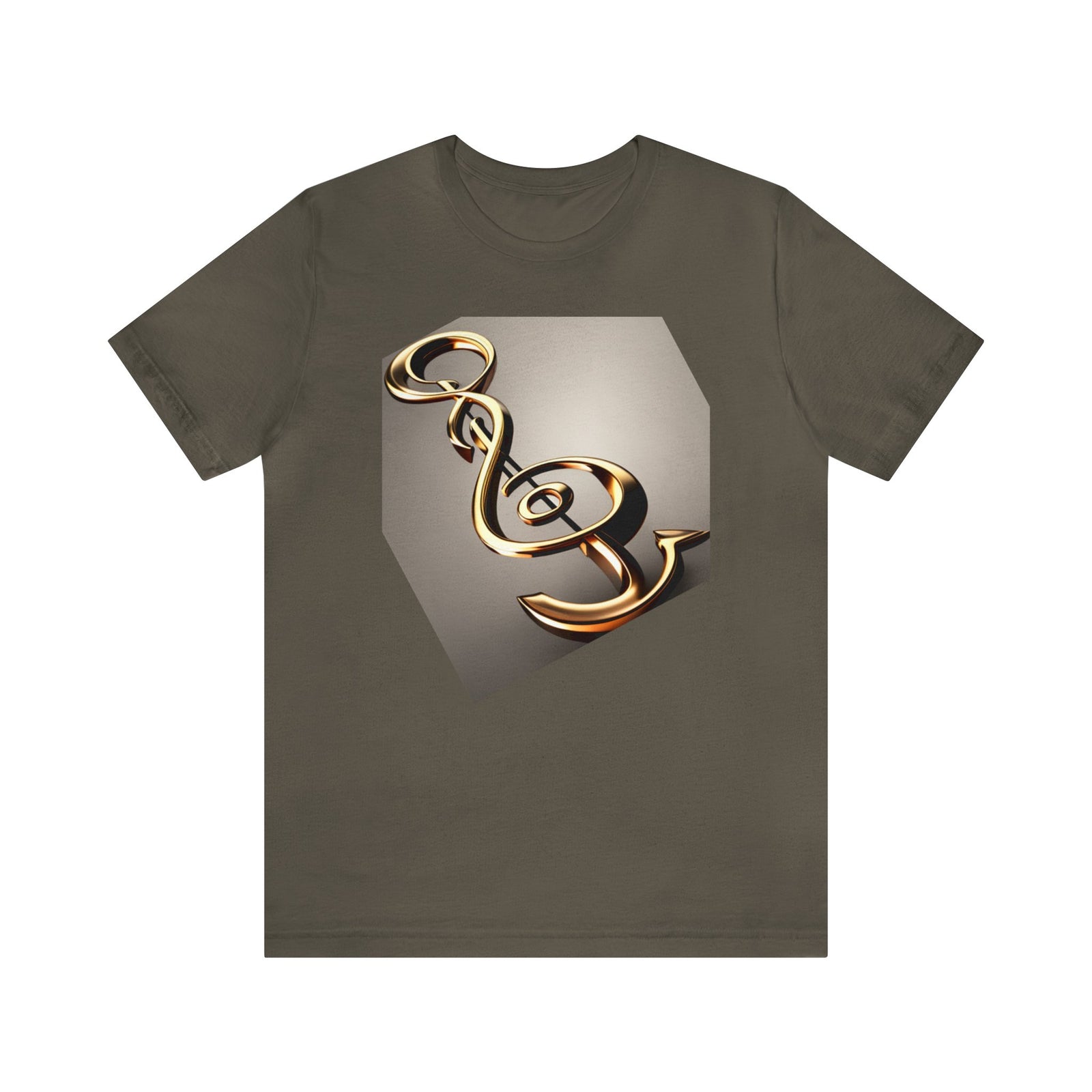 Treble Clef Unisex Jersey Short Sleeve Tee