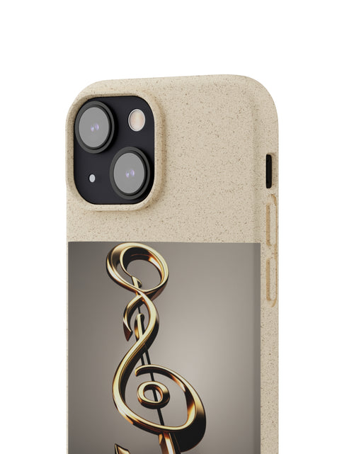 Load image into Gallery viewer, Treble Clef Biodegradable Cases
