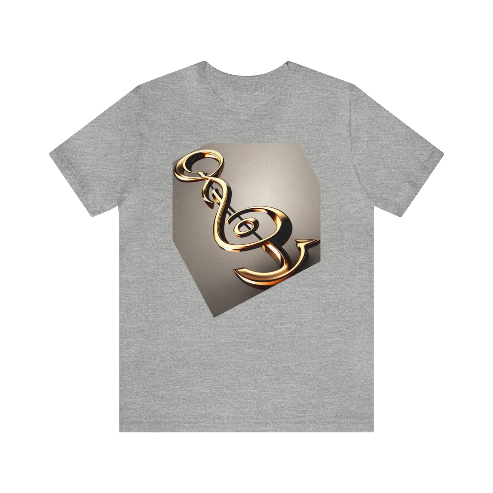 Treble Clef Unisex Jersey Short Sleeve Tee