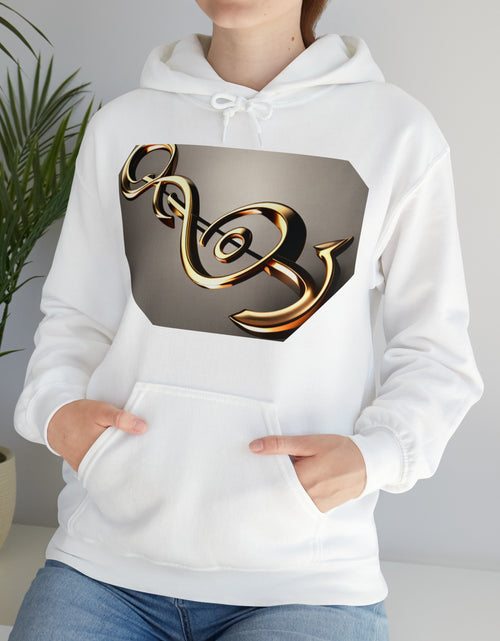 Load image into Gallery viewer, Treble Clef Unisex Heavy Blend™ Hooded Sweatshirt
