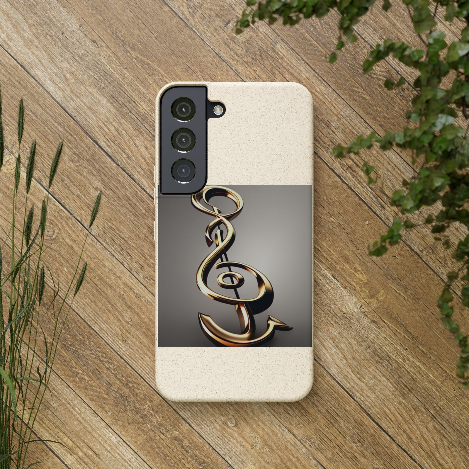 Treble Clef Biodegradable Cases